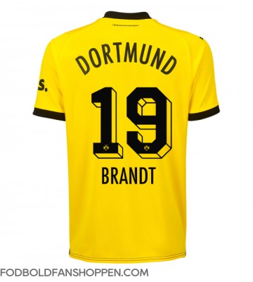 Borussia Dortmund Julian Brandt #19 Hjemmebanetrøje 2023-24 Kortærmet